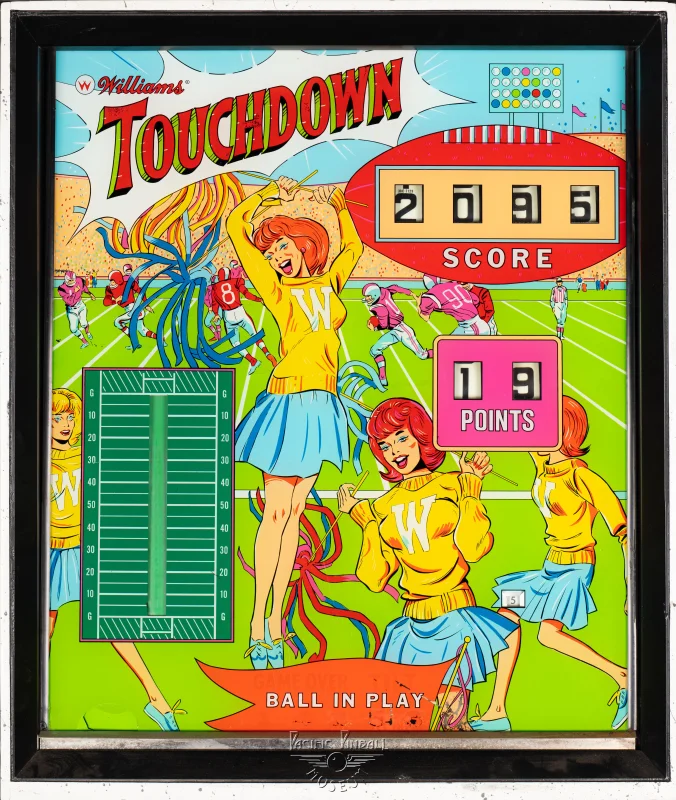 touchdown-1140-bg.jpg pinball machine - Preview image showing playfield artwork and design details