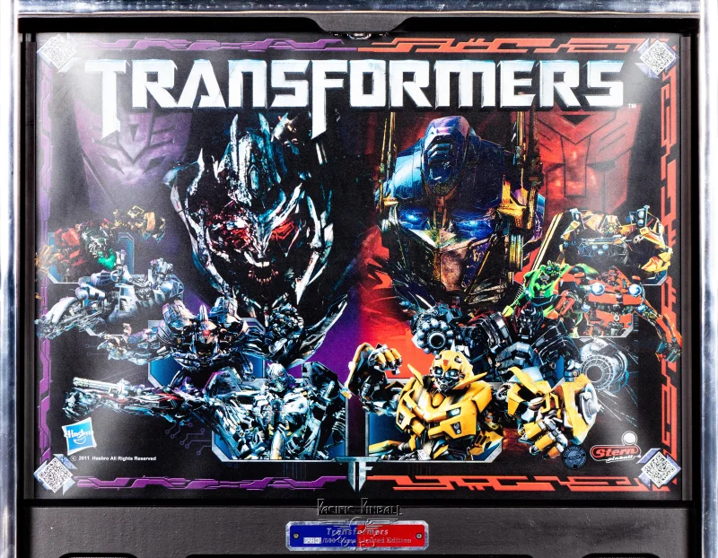 transformers-962-bg.jpg pinball machine - Preview image showing playfield artwork and design details
