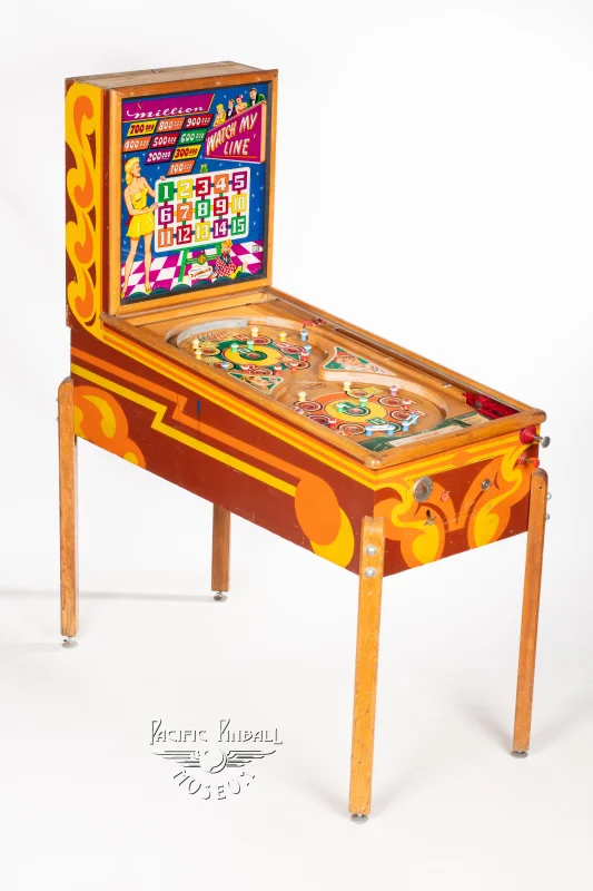 watch-my-line-231-34.jpg pinball machine - Preview image showing playfield artwork and design details