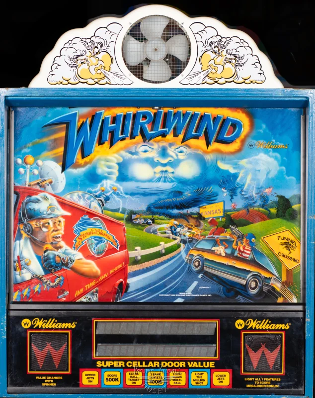whirlwind-447-bg.jpg pinball machine - Preview image showing playfield artwork and design details