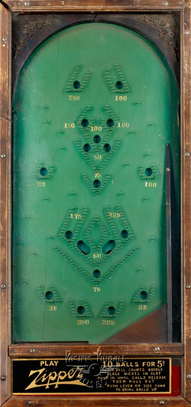 zipper-2871-pf.jpg pinball machine - Preview image showing playfield artwork and design details